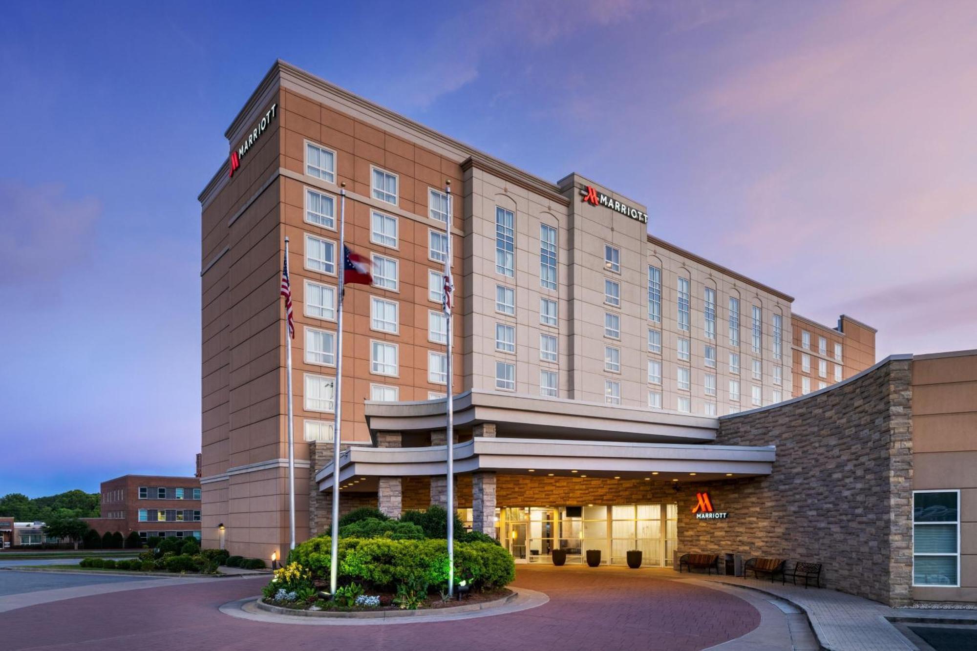 Macon Marriott City Center Exteriör bild